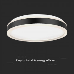Plafoniera led 18w 3in1 - alb - Img 3