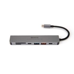PLATINET HUB 7IN1 USB-C 3.2 GEN2 10GB/S