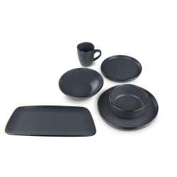 Platou ceramica 32x20 cm, calypso - Img 3