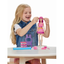 PLAY DOH BARBIE SET PLASTELINA INIMIOARE SI PAR - Img 5