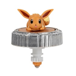 Pokemon - Set de joaca Battle Spinner cu figurina, Eevee & Poké Ball - Img 3