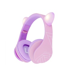 PowerLocus Casti copii KidsCat Purple/Pk