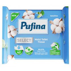 PUFINA SELECT HARTIE IGIENICA UMEDA SENSITIVE
