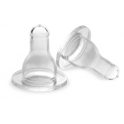 PUR 3205 – SET TETINE SILICON CLASSIC – MARIME S, 0-3 LUNI, 2 BUC