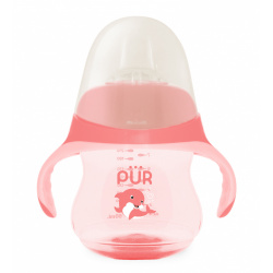 PUR 5509 – CANA IN FORMA DE DELFIN CU CIOC DIN SILICON +6 LUNI, 230ML - Img 3