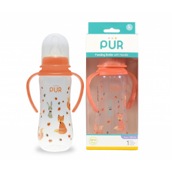 PUR 9014 – BIBERON CU DESEN SI MANERE +6 LUNI, 250ML - Img 4