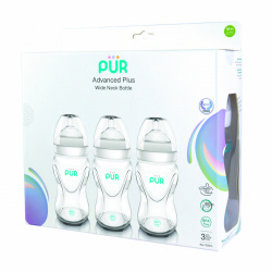 PUR 9816 – SET BIBEROANE ADVANCED PLUS CU GURA LARGA 3 X 250ML - Img 3