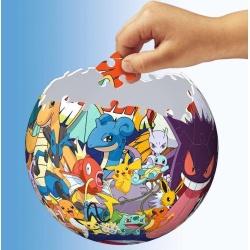 PUZZLE 3D GLOB POKEMON 73 PIESE - Img 4