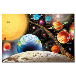 Puzzle de podea Sistemul Solar Melissa and Doug - Img 1