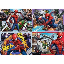 PUZZLE MARVEL SPIDER MAN 4X100 - Img 2
