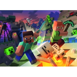 PUZZLE MINECRAFT 100 XXL - Img 2