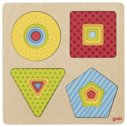 Puzzle stratificat Forme geometrice - Img 2