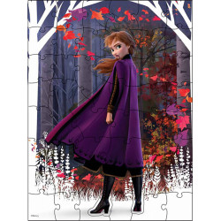 Puzzle surpriza frozen2 cu 48 piese in cutie diamant - Img 5