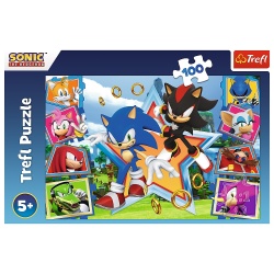 PUZZLE TREFL 100 SONIC MINUNATA LUME A LUI SONIC - Img 3
