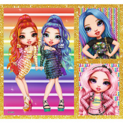 Puzzle trefl 10in1 rainbow high papusile fashion - Img 7