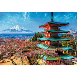 Puzzle trefl 1500 muntele fuji - Img 2