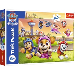 PUZZLE TREFL 160 PATRULA CATELUSILOR ECHIPA DE SALVARE AERIANA - Img 1