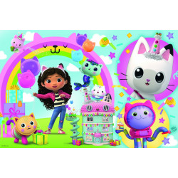 PUZZLE TREFL 24 MAXI GABBYS DOLLHOUSE CASA LUI GABBY - Img 3