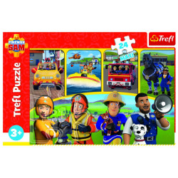 Puzzle trefl 24 maxi pompierul sam - Img 3