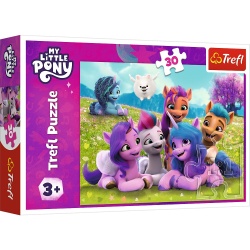 PUZZLE TREFL 30 MY LITTLE PONY PONEII PRIETENOSI - Img 1