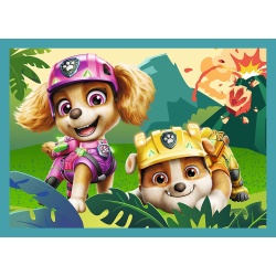 PUZZLE TREFL 4IN1 PATRULA CATELUSILOR POVESTI DE PE INSULA DINOZAURILOR - Img 2