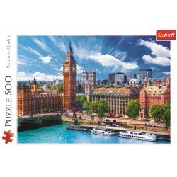 PUZZLE TREFL 500 O ZI CU SOARE LA LONDRA - Img 3