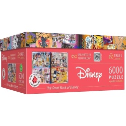 PUZZLE TREFL 6000 MAREA CARTEA A LUI DISNEY CU POSTER INCLUS - Img 2