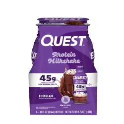 Quest Protein Milkshake Rtd, Milkshake Proteic Cu Aroma De Ciocolata, 414 Ml - Img 3
