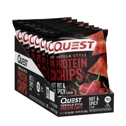 Quest Tortilla Style Protein Chips, Chipsuri Proteice Cu Aroma Picanta, 32 G - Img 4