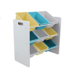 Raft cu 9 cosuri blue/galben, U-Grow - Img 2
