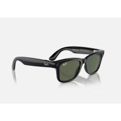 RayBan Meta Wayfarer Shiny BLACK/GREEN - Img 3