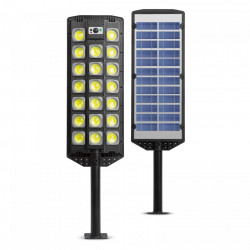 Reflector solar de perete - 520 SMD LED - 3000 lm - 20W - 4500 mAh - IP65 - Img 3