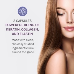 Resvitále Beauty 3, Formula Pentru Par, Piele Si Unghii Cu Colagen, Keratina Si Elastina, 90 Cps - Img 6
