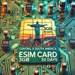 Roaming eSIM 3GB date, eSIM de Mare Viteza pana la 5G, valabil 30 zile din momentul activarii, 19 tari, America Centrala si de Sud - Img 4