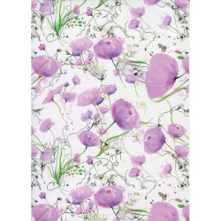 Role hartie ambalat - Flori, 65 g/m2, 70 x 200 cm (30 role/display) - Img 7
