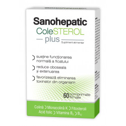 SANOHEPATIC COLESTEROL PLUS 60CPR