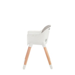 SCAUN DE MASA KINDERKRAFT SIENNA, 2 IN 1, GREY - Img 3