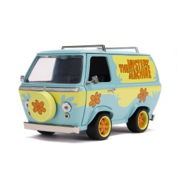 SCOOBY DOO MYSTERY VAN SET FORMAT DIN DUBITA METALICA SCARA 1:24 SI 2 FIGURINE SCOOBY DOO SI SHAGGY - Img 4