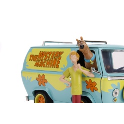 SCOOBY DOO MYSTERY VAN SET FORMAT DIN DUBITA METALICA SCARA 1:24 SI 2 FIGURINE SCOOBY DOO SI SHAGGY - Img 8