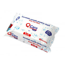 SERVETELE UMEDE COPII SOFT 56BUC