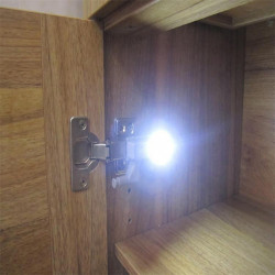 Set 10 lampi LED pentru balamale mobilier - Img 5