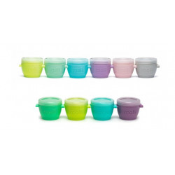 SET 10 RECIPIENTE SNAP&GO, MELII, 6*59 ML + 4*118 ML - Img 8