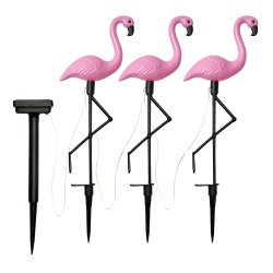 Set 3 x Lampa Solara estetica exterioara de gradina model "Flamingo" - Img 7