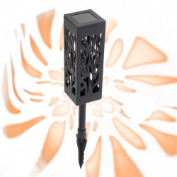 Set 4 lampi solare de gradina cu picior tip "Lampion" cu LED - Img 8
