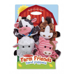 Set 4 papusi de mana Ferma Melissa and Doug - Img 1