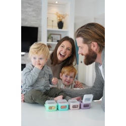 SET 4 RECIPIENTE SILICON SNAP&GO CUBES, MELII, 4*118 ML - Img 5
