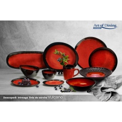 SET 4XBOL OVAL CERAM. 16CM,VULCANO - Img 4
