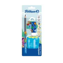 SET COMBINO, CONTINE: 1 CREION GRAFIT INVATA SA SCRII, O ASCUTITOARE SI O RADIERA, BLISTER