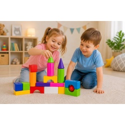 SET CONSTRUCTOR BLOCURI MULTICOLORE - Img 3