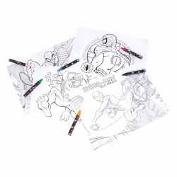 SET DE PICTURA GEANTA TRANSPARENTA SPIDER MAN EVERGREEN - Img 4